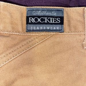 COPY - Gold/Yellow Vintage Rocky Jeans